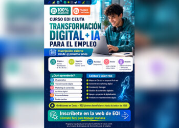 curso-gratis-ceuta-inteligencia-artificial-jovenes-desempleados