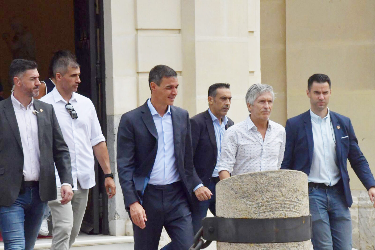 pedro-sanchez-marlaska-palacio-asamblea-comparecencia-crisis-migratoria-3