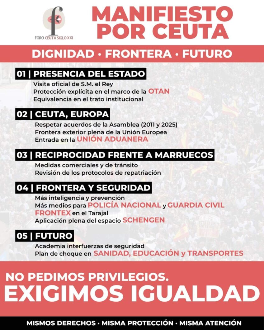 MANIFIESTO por Ceuta