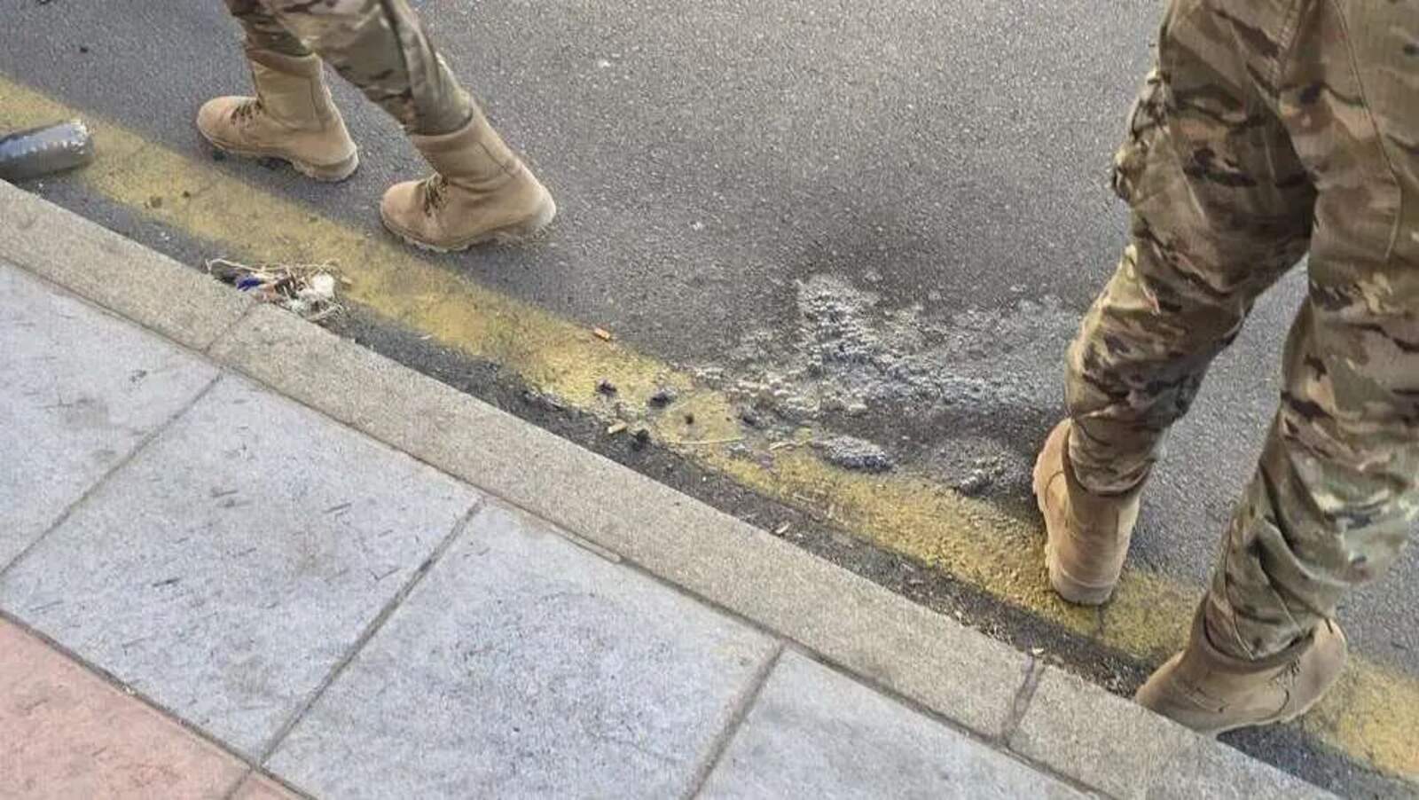 ataque-manifestantes-ceuta-botellas-aguarras