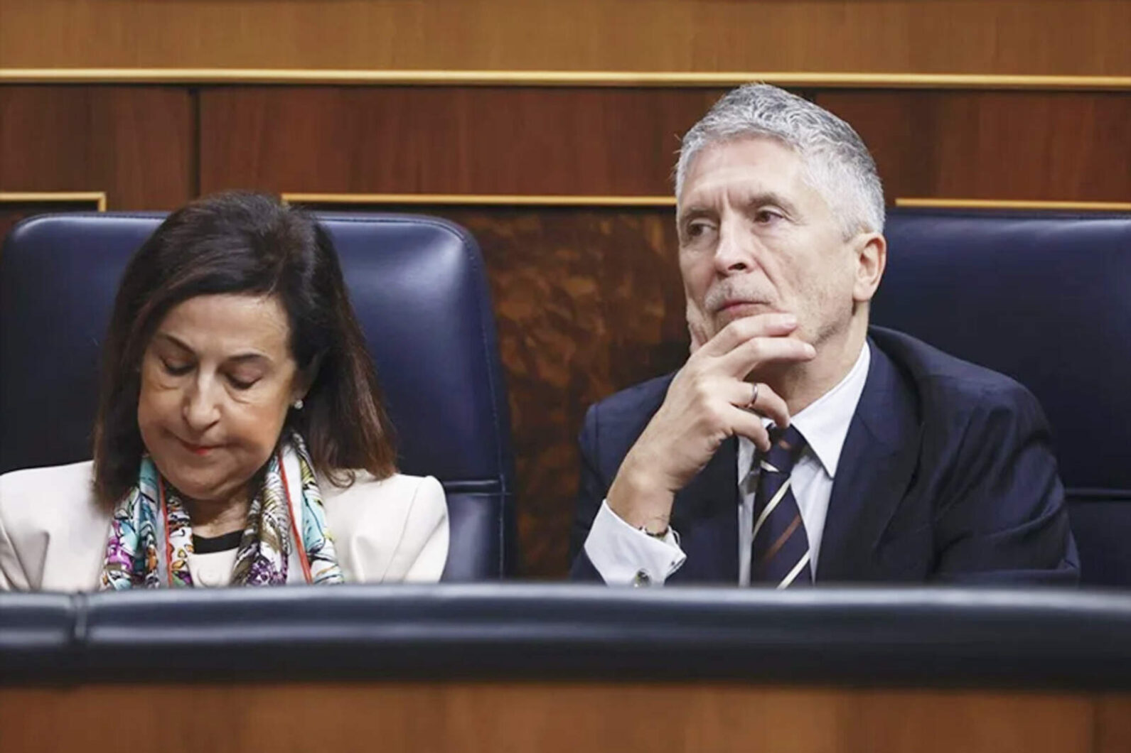 careo-marlaska-robles-alguien-miente-crisis-ceuta