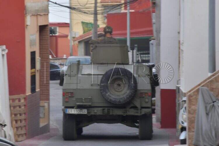 Dos militares ingresados en Madrid tras ser agredidos durante su despliegue en Ceuta
