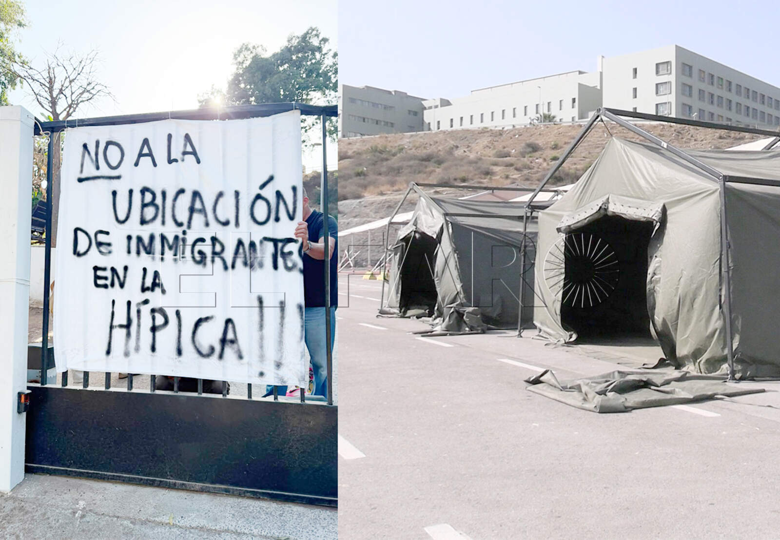 portada-gobierno-habilita-espacios-inmigrantes-loma-colmenar-hipica-quejas