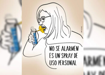 ANA VÁZQUEZ Y EL SPRAY PIMIENTA