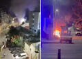 noche-terrible-vandalismo-coches-contenedores-quemados-peleas-1