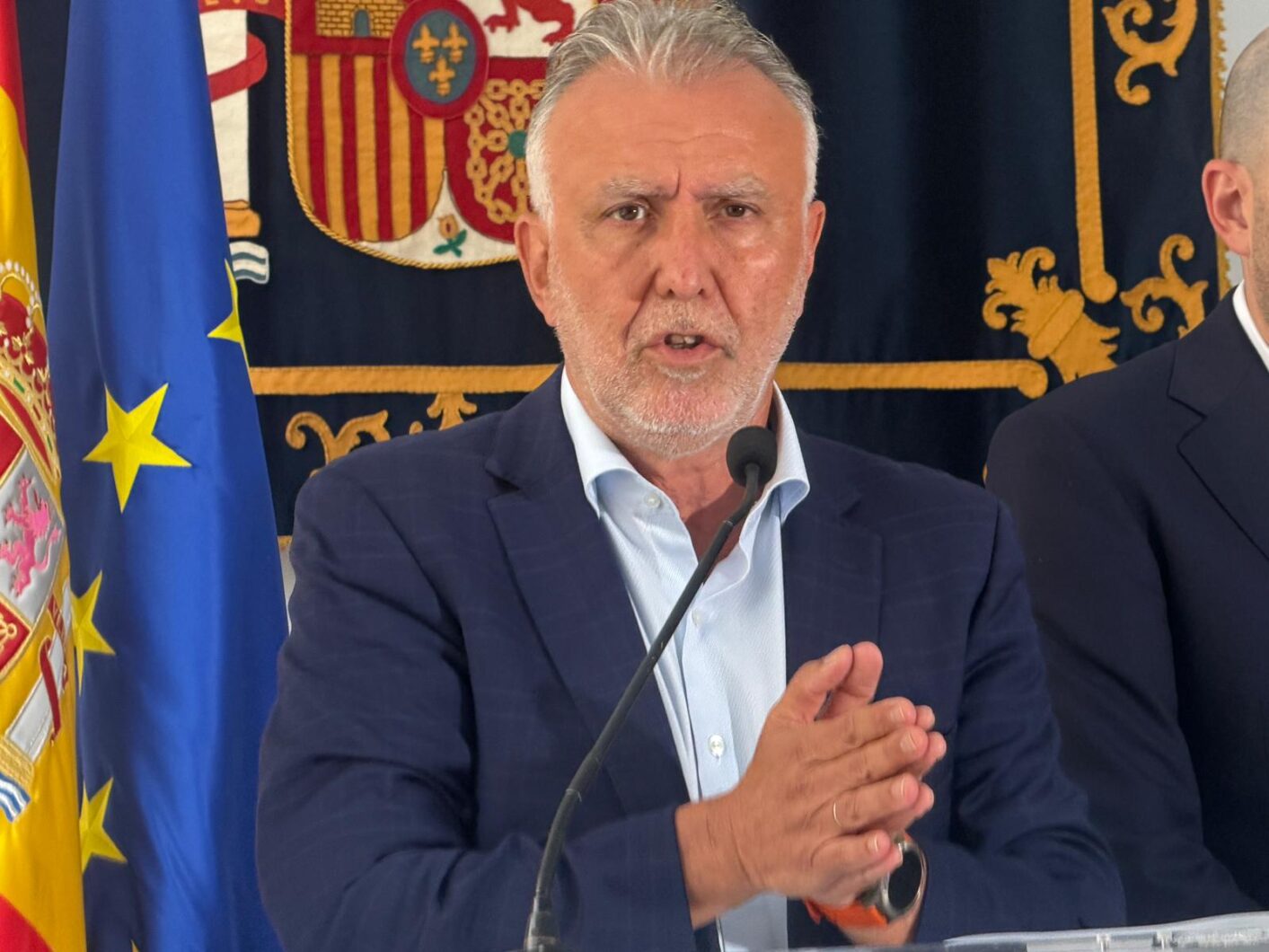 reunion-comparecencia-ministro-mando-unico-angel-victor-torres-delegado-gobierno-ministra-elma-saiz-18