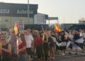 vecinos-bloquean-trafico-mostrar-rechazo-espacios-inmigrantes-puerto-9