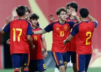 Pitarch sella el triunfo de la sub-20 en el partido que debió jugarse en Ceuta